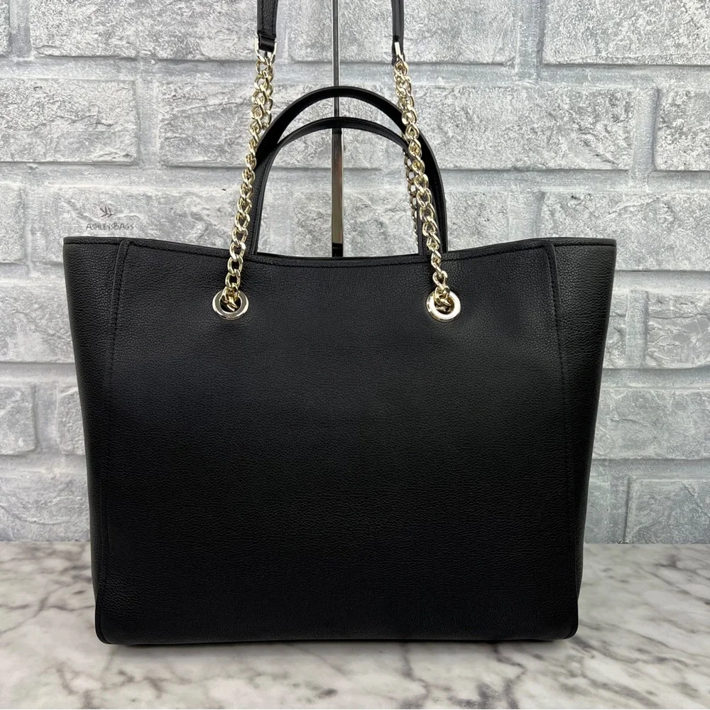 Kate Spade Infinite Large Triple Compartment Tote In Black
